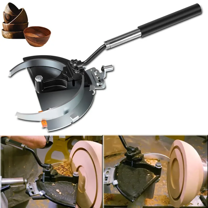 Woodcut Bowlsaver Complete System with Two Blades Fits for Coring Bowl Blanks 3