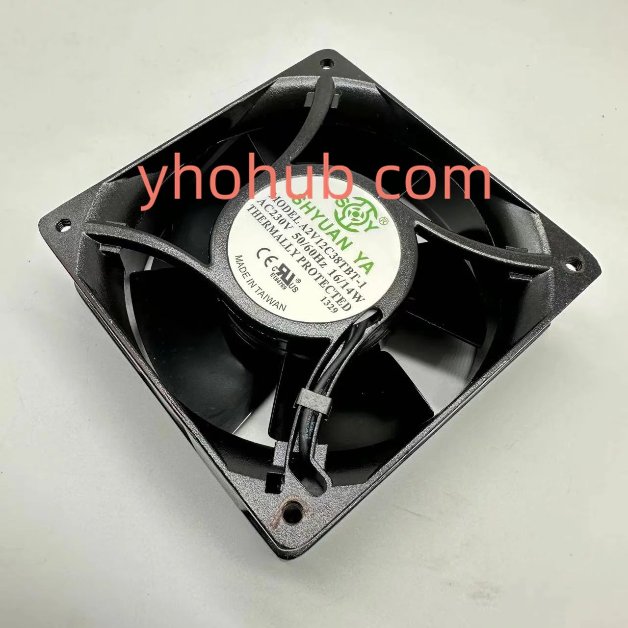 Shyuan ya A2v12c38tbt1 ac 230v 16w 120x120x38 mm Ventilador de Refrigeração do Servidor