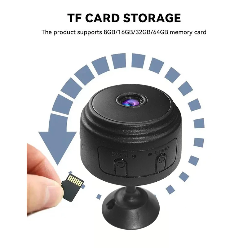 WiFi Camera A9 Mini Wireless Video Recorder Voice Recorder Security Monitoring For Infants And Pets
