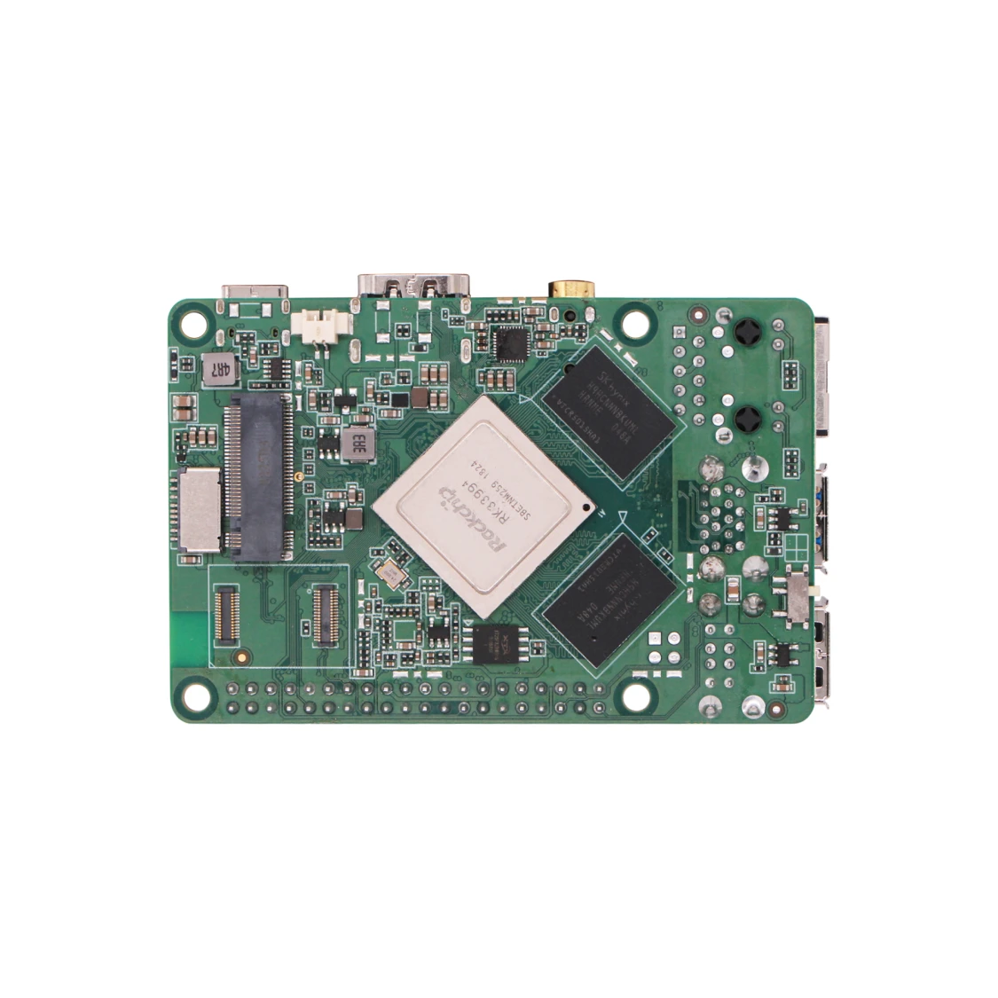 Radxa ROCK 4A RK3399 6-core CPU SBC HDMI 4K Output Gigabit Ethernet and PCIe 2.1 Single Board Computer