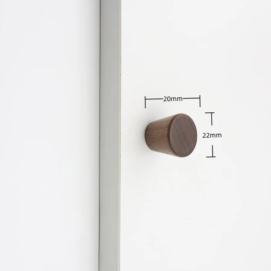 Natural Beech Wood Furniture Handles
