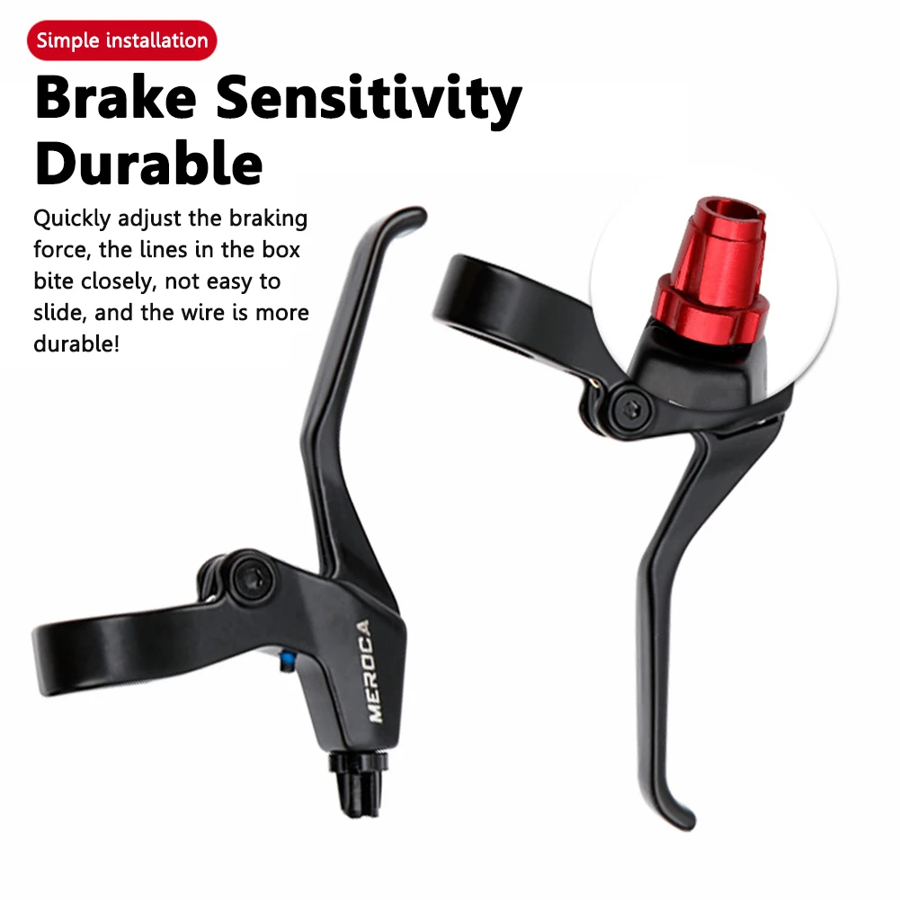 Description Picture 5 of itemBike Brake Lever Red Blue v brake Disc Brakes Levers for Mtb Road Bike Bmx Scooter Aluminum Bicycle handle Bicycle Accessories
