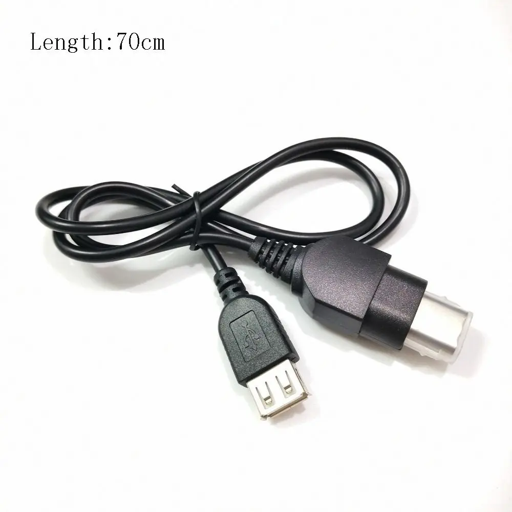 PC/USB-XBOX 70cm USB 어댑터 내구성이 뛰어난 고속 컨트롤러 변환기 플러그 앤 플레이 호환 콘솔 액세서리 게임