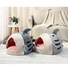 Dog Bed Winter Warm Semi-enclosed Big Mouth Shark Dog Kennel Cat Pad Pet Supplies Comfortable Cat House Sleep Bag Dropshipping 4