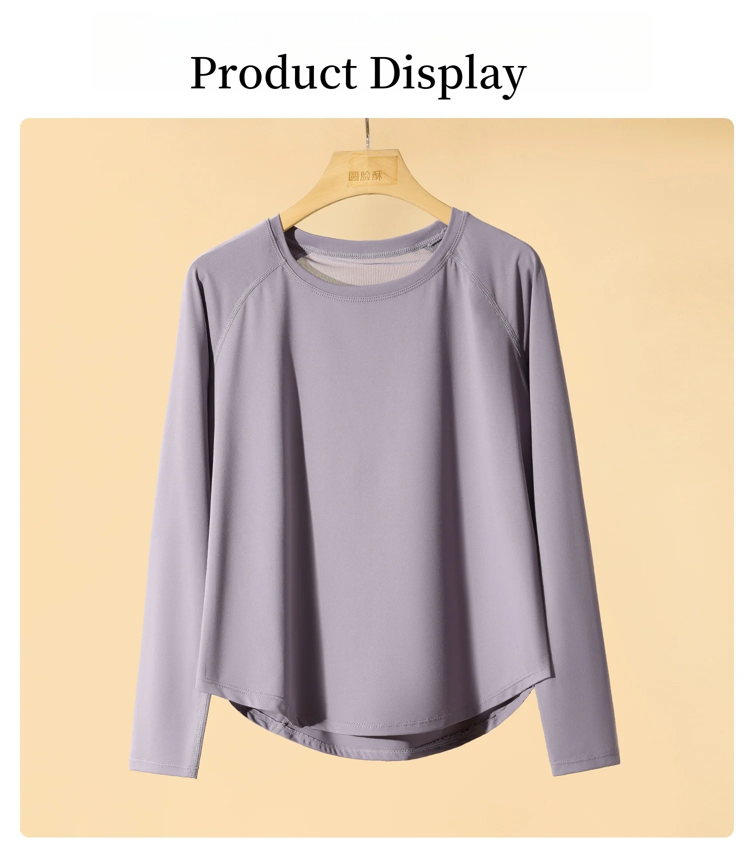 Women's Yoga Top – Long Sleeve Quick Dry Sportswear | Breathable, Flexible Workout Tee