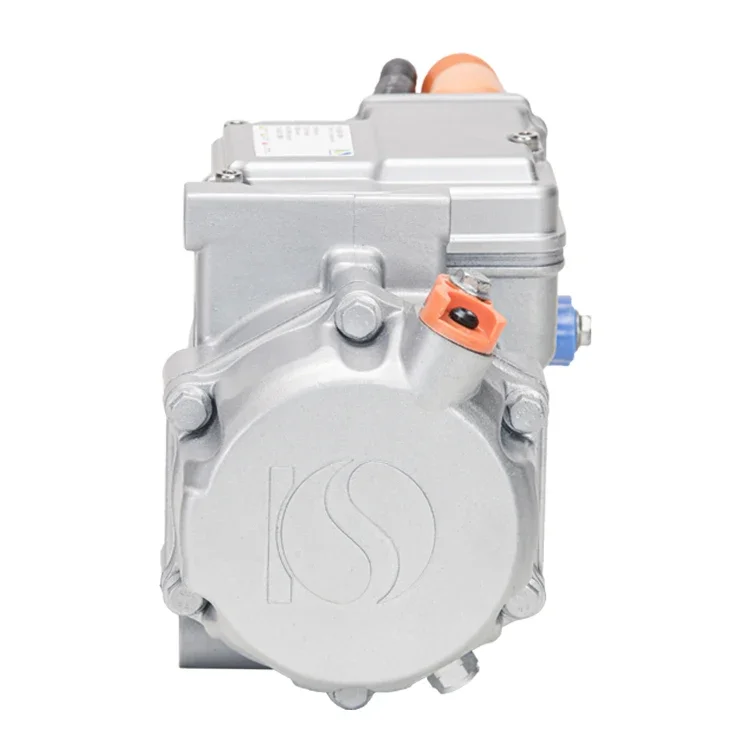 Compressore Scroll Elettrico Portatile 12V 24V Dc Per Frigo Van Truck Sistema Di Unità Di Refrigerazione Fabbricazione In Fabbrica R404A R452A