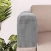 2pcs/set Shake fleece solid color elastic dustproof sofa armrest glove decoration 6