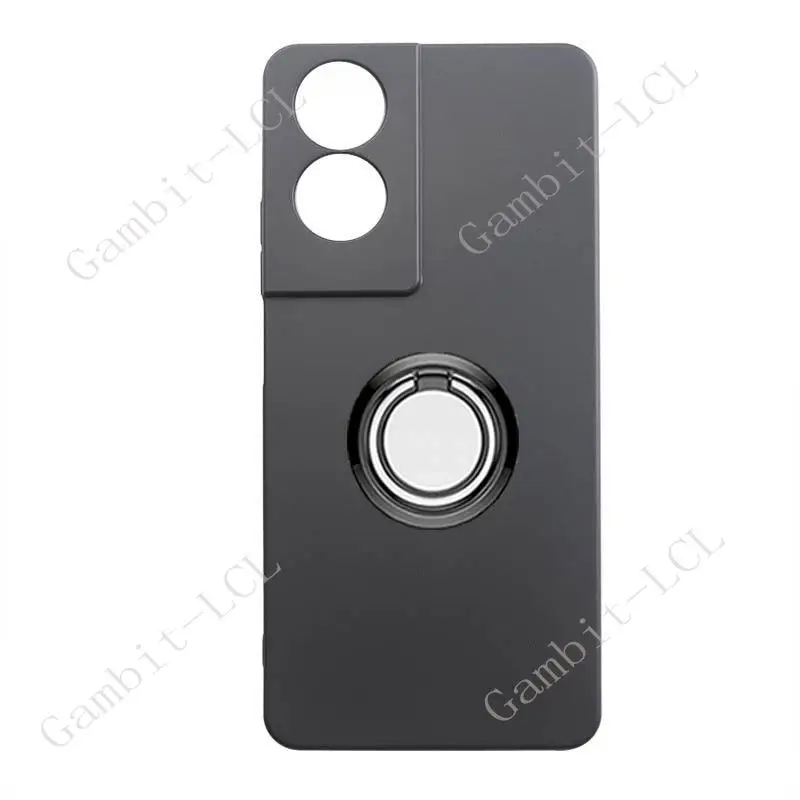 Versatile TCL 40 NxtPaper Back Ring Holder Bracket Phone Cover - Soft Silicone TPU Case