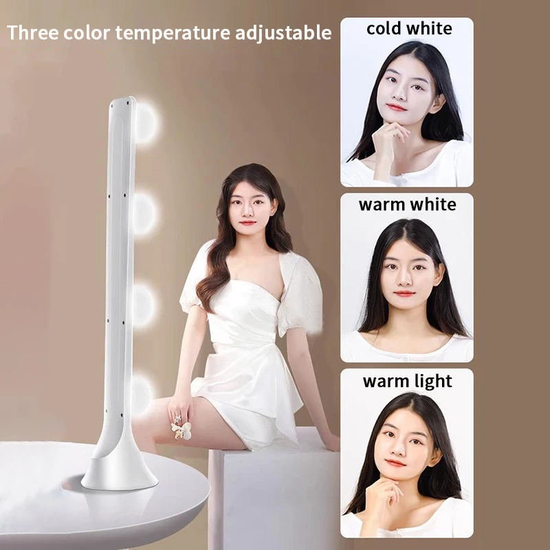 라이브 필 라이트 앵커 데스크탑 메이크업 특수 더블 행 LED 뷰티 회춘 전문 라이브 비디오 배경