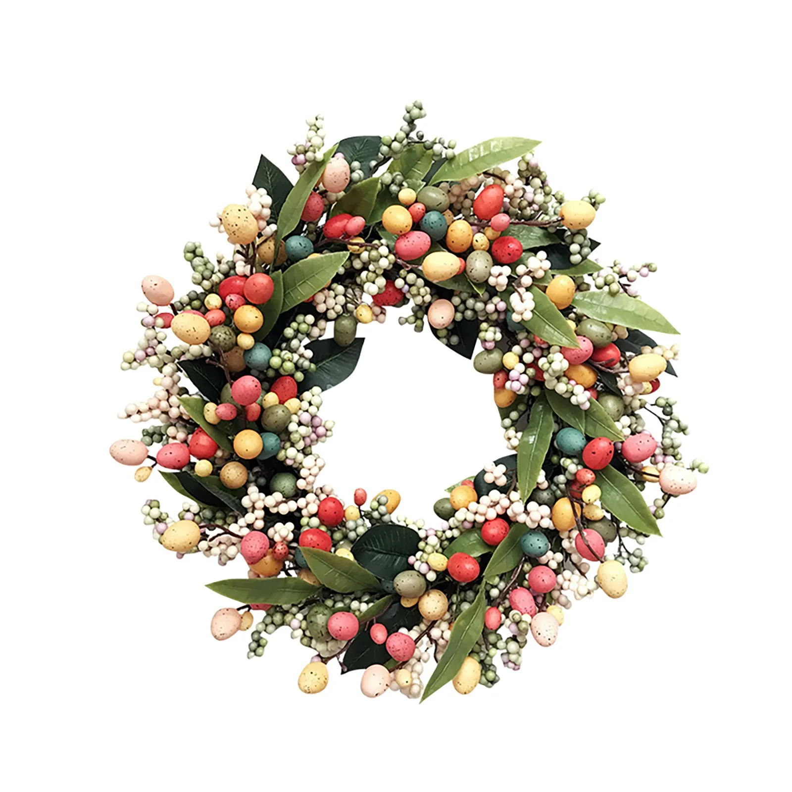 

Handmade Easter Plastic Egg Garland 10FT Long Decorative Hanging Chain With Colorful Eggs For Home Party Supplies Indoor