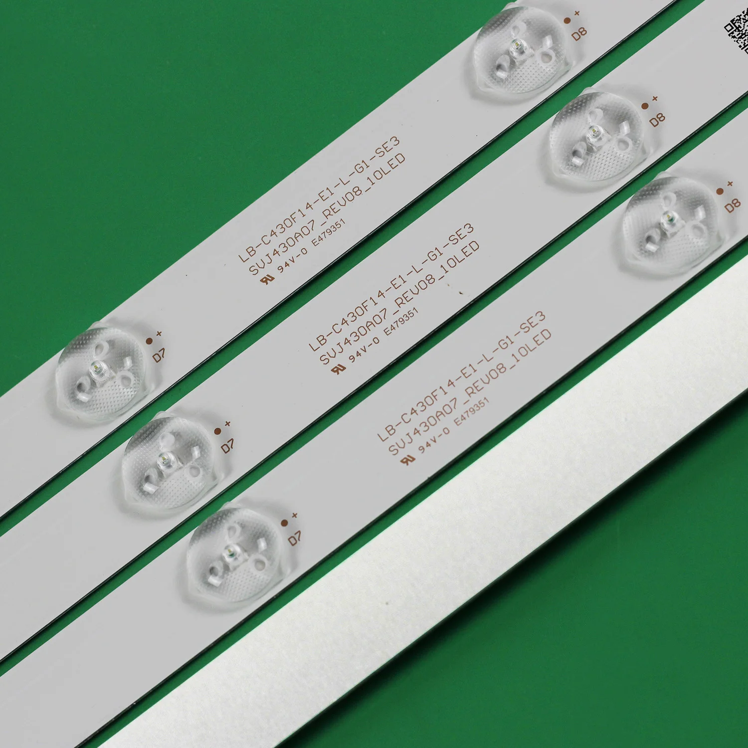 LED Ʈ Ʈ 10LED  UHD43D5000ISX 43CE2210M LB-C430U14-E1-A-G2-DL1 KHP200640C UX-850122297-2C574 SVJ430A07_REV08_10