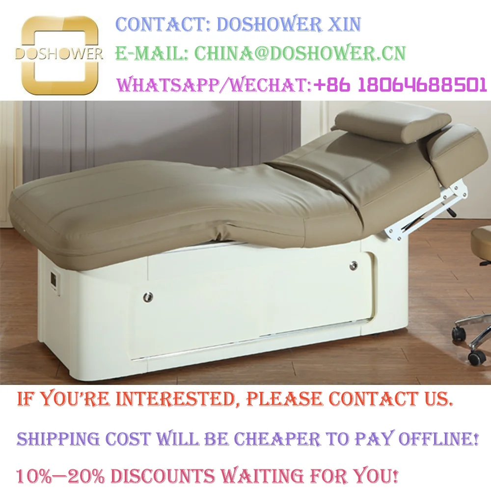 Beauty Salon Massage Bed Set Of Heated Massage Bed With Adjustable Footrest  For 1 Motor Massage Tables u0026 Beds Manufacturer - AliExpress
