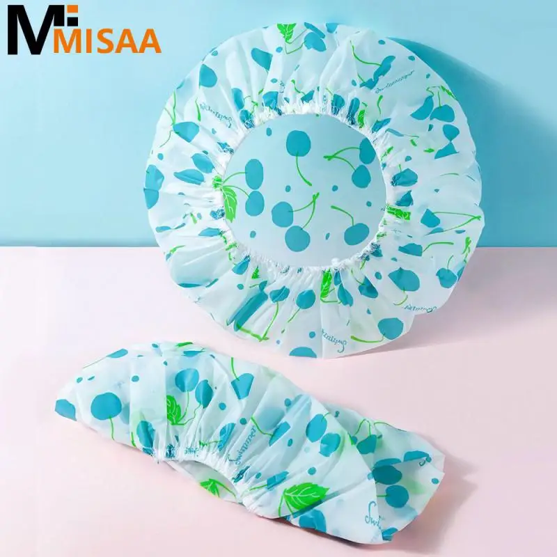 

Бытовой фен для волос с изображением вишни, аксессуары для ванной комнаты, Креативные аксессуары для душа, аксессуары для ванной комнаты из ЭВА, головной убор для ванной, масляный дым, пыль