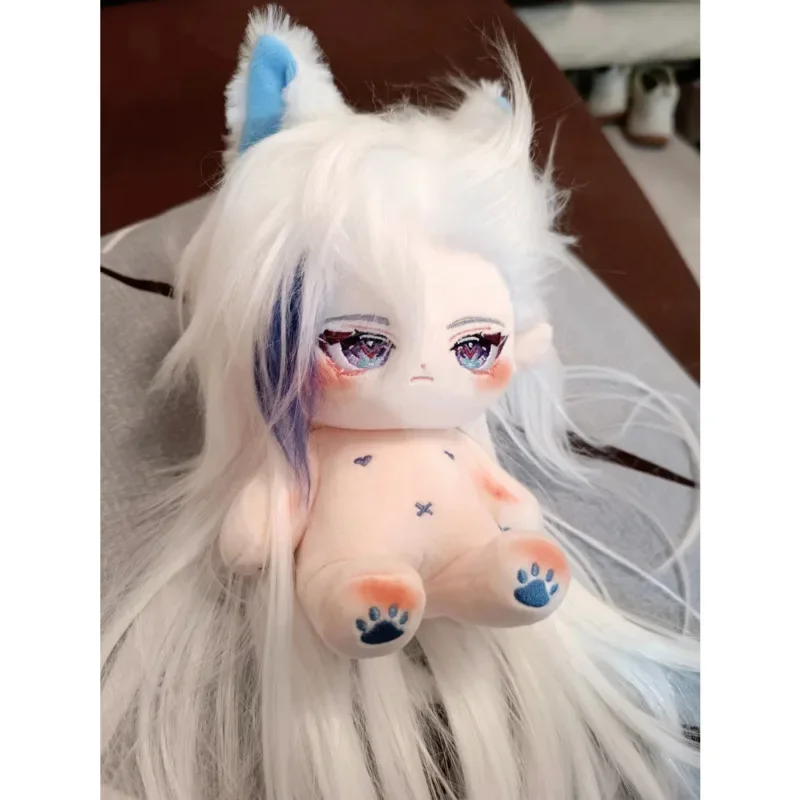 feisty pets funny face changing soft toys adorable stuffed plush angry animals doll smile unicorn kids halloween christmas gift 20CM Genshin Impact Fontaine Neuvillette Plush Doll Focalors Adorable Changing Dolls Cosplay Accessory For Kids Christmas Gifts