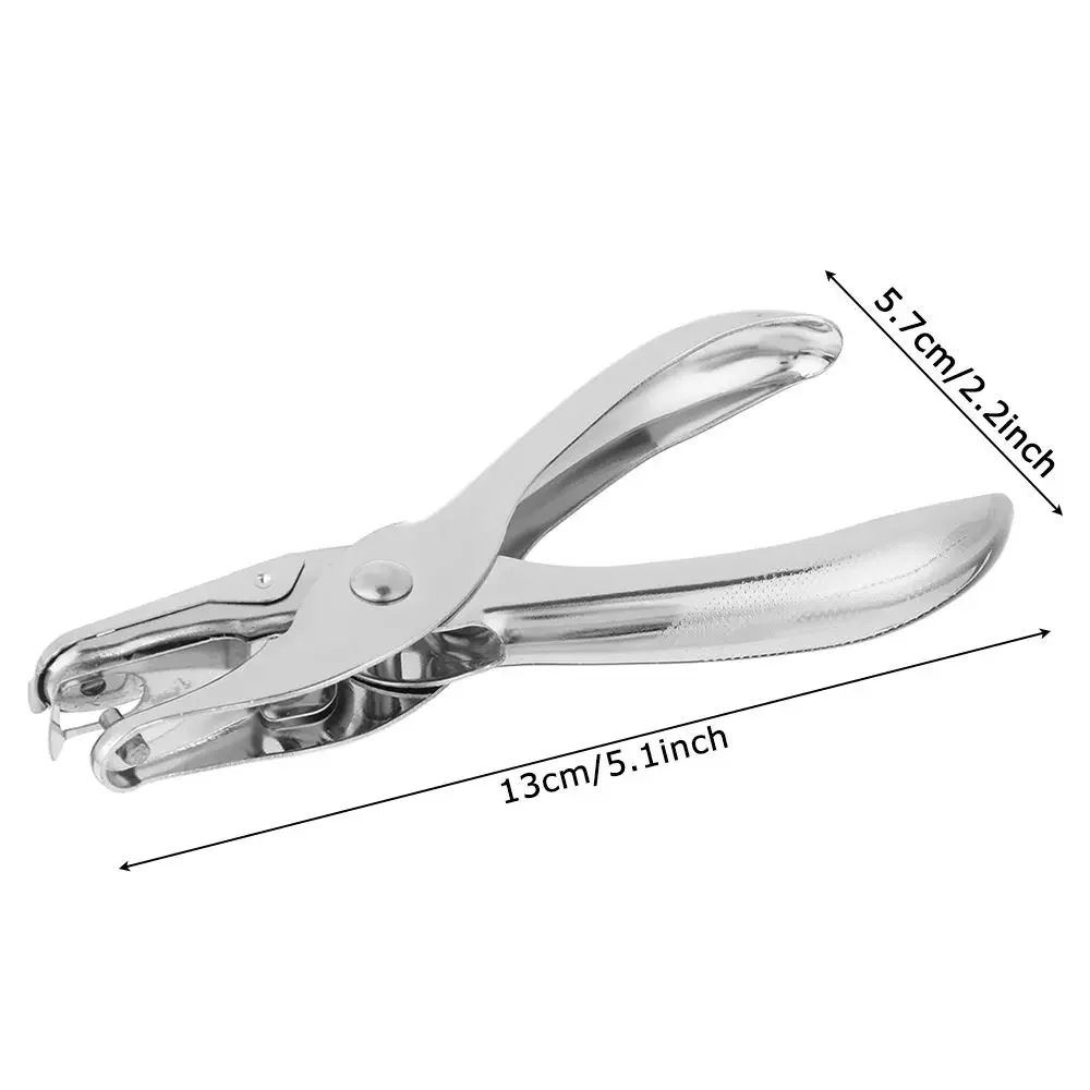 3/6mm Handhold Single Hole Punch Metal Puncher Tools for Scrapbooking Earring Necklace Cards School Stationery Office Supplies