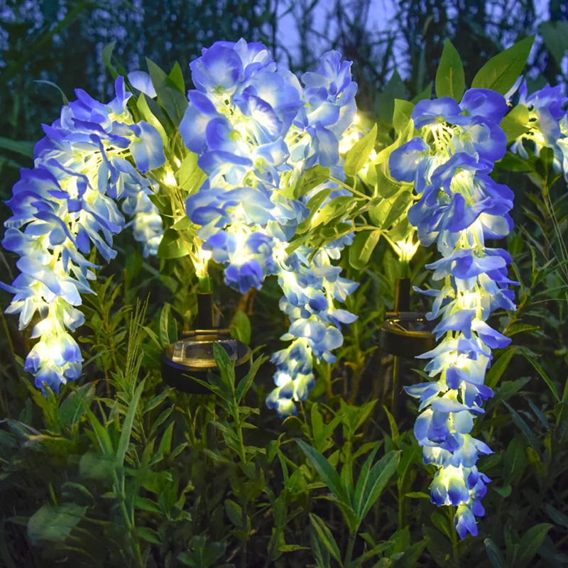 Solar Wisteria Garden Lamp 2