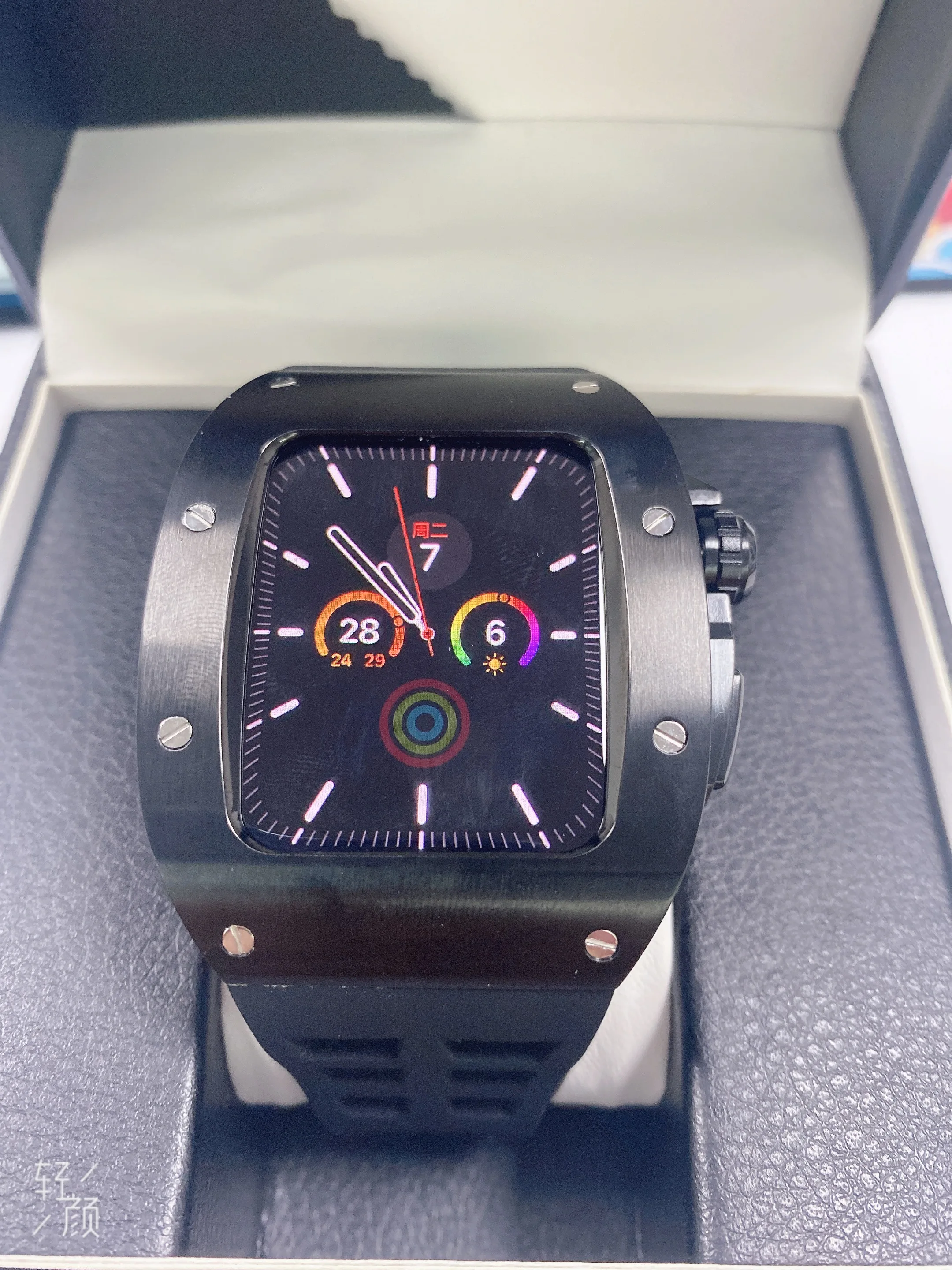 Stainless Steel strap and case for Apple Watch 45mm 44mm for iWatch Modification Metal Bezel For Apple Watch 7 6 5 4 3 2 1 41mm motorola one 5g ace phone case