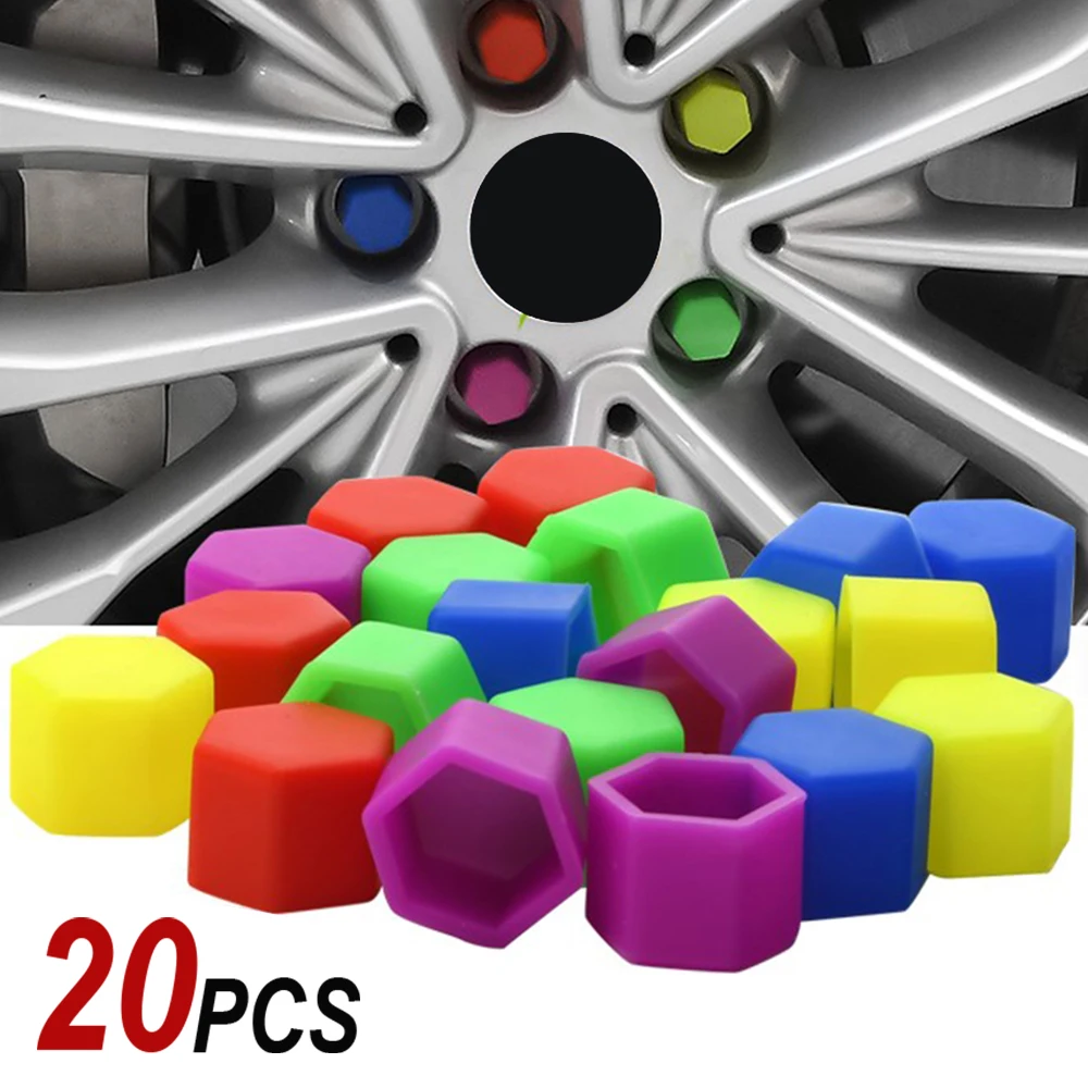17/19/21mm Car Wheel Nut Caps Protection Cover Cap Anti-Rust Auto Hub Screw  Cover Car Tyre Nut Bolt Exterior Decoration Silicone AliExpress