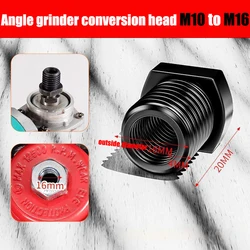 Black Quick - Change Angle Grinder Polisher Adapter (16mm)