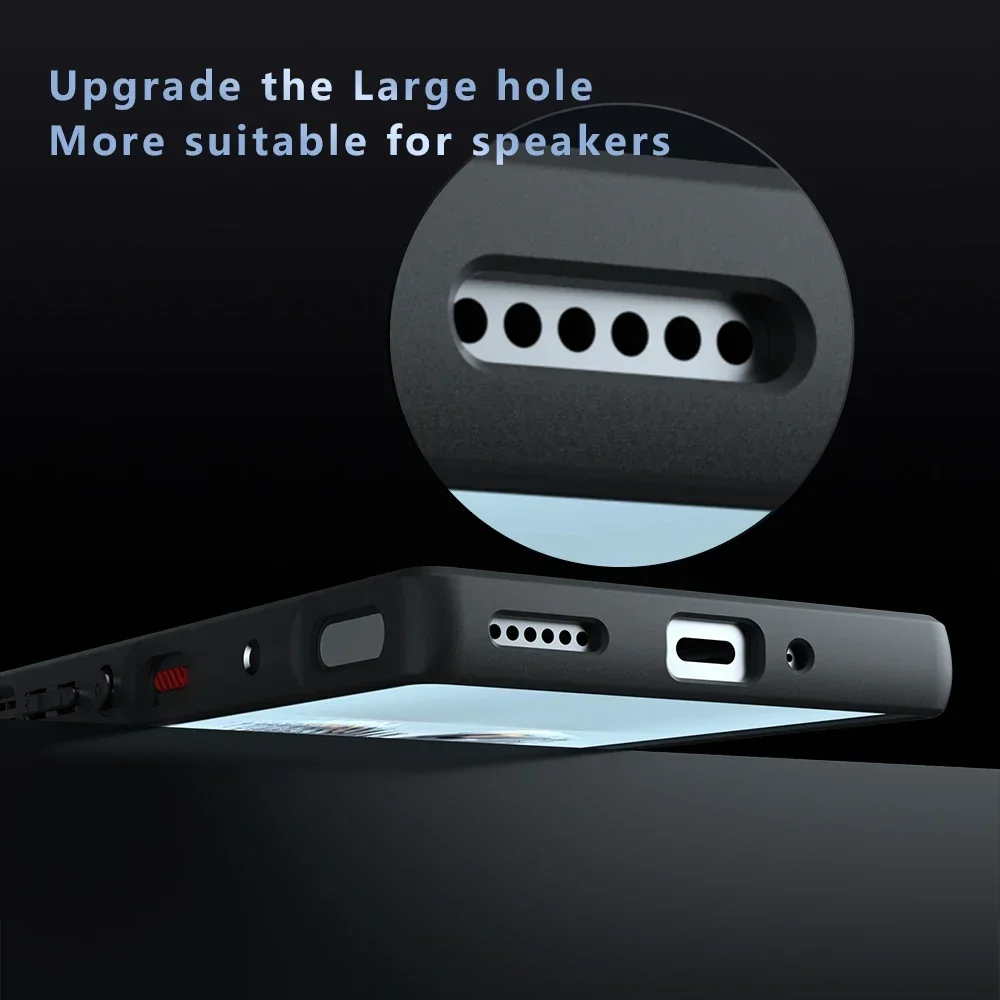 غطاء شفاف وشفاف غير لامع لهاتف Nubia Red Magic 10...