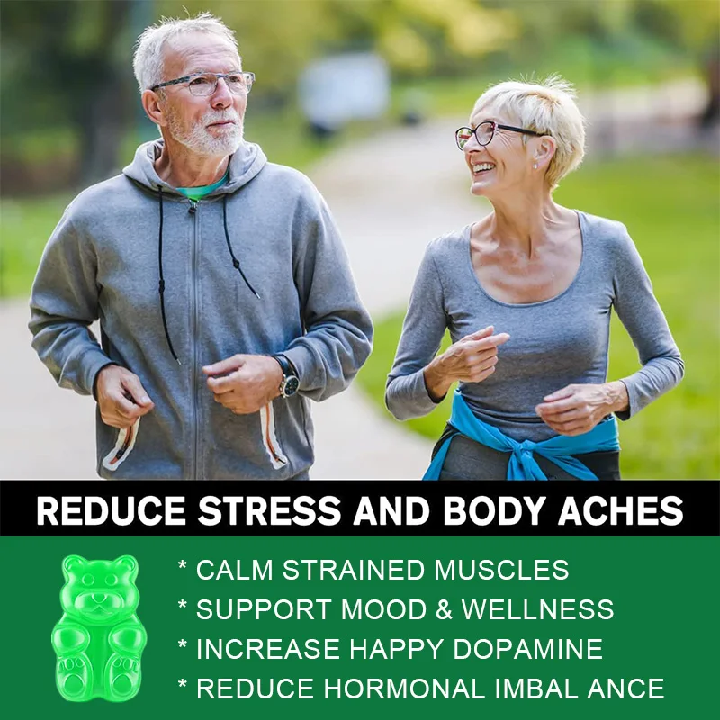 Hღmღ Gummies 1200000mg Relieves Joints and Muscles Pain Sleep Better Reduces Anxiety Improves Concentration