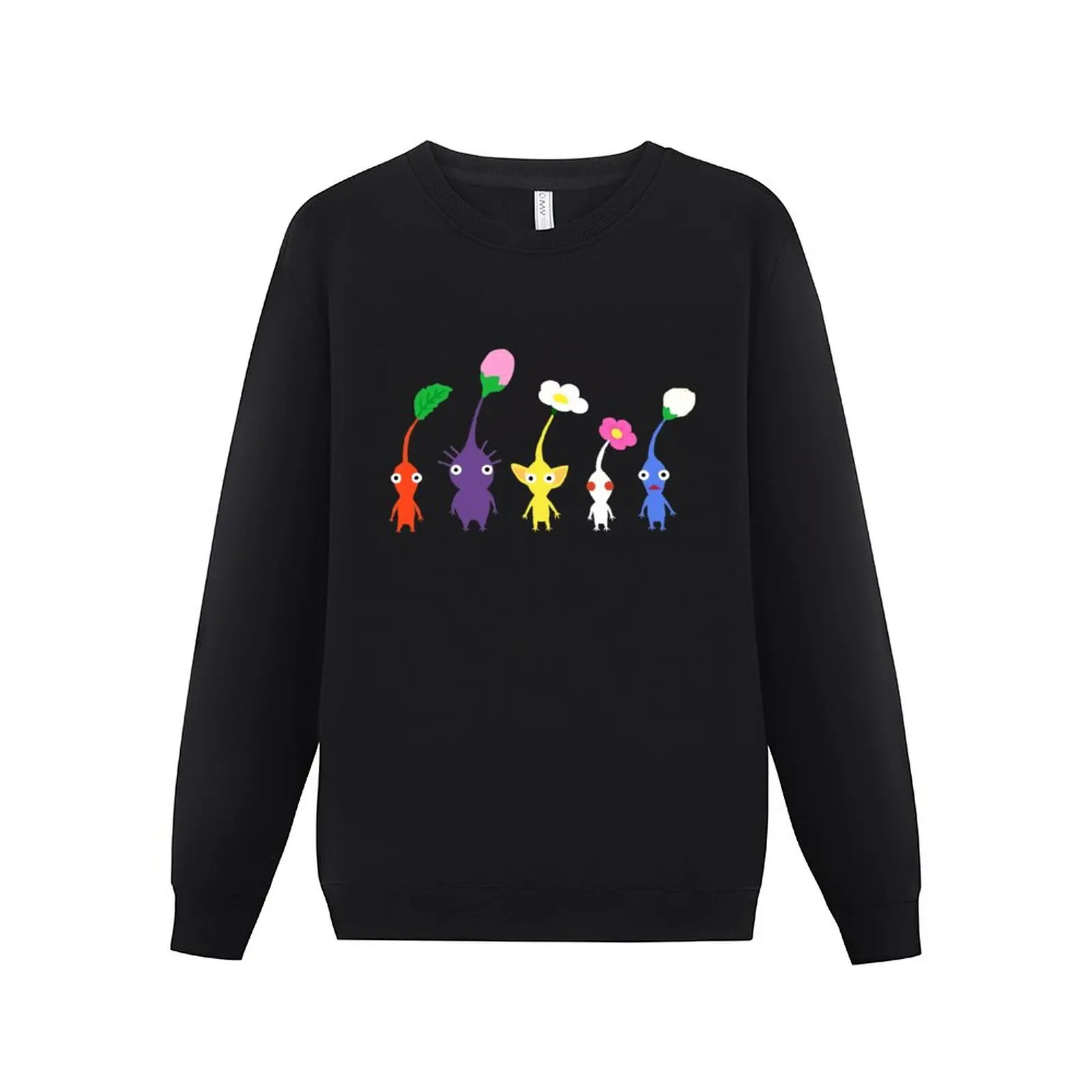 

New cute pikmin pattern Sweatshirt korean clothes men's clothing tracksuit men men's coat graphic sweatshirts
