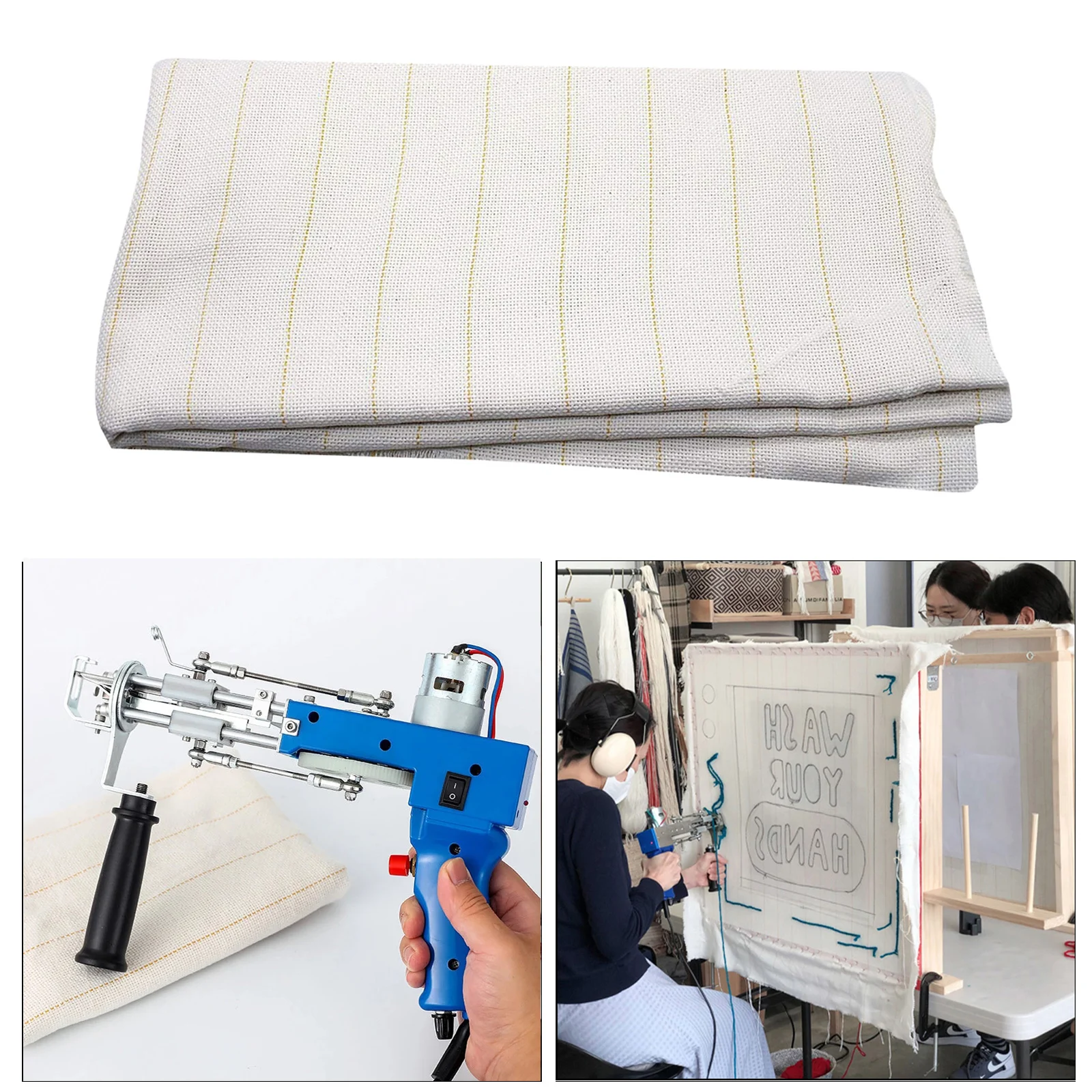 Width 5m Tufting Gun Cloth Primary Tufting Cloth Backing Fabric For