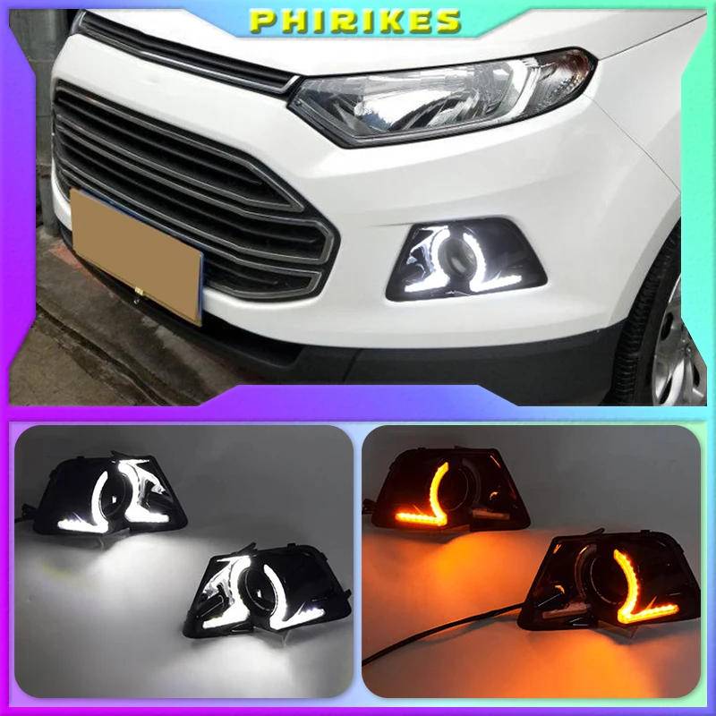 

Дневные ходовые огни для Ford Ecosport 2013, 2014, 2015, 2016, 1 комплект