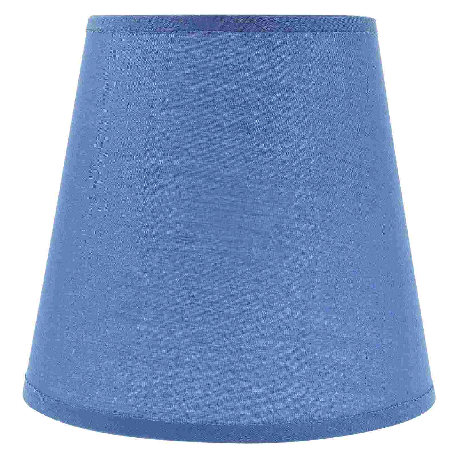 

Fabric Lamp Shade Pendant Light Shade Drum Shape Lamp Cover Clip Linen Lamp Shade E27 Barrel Desk Lamp Replacement Table