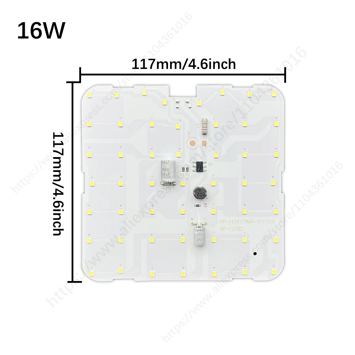 LED 패널 조명 7W 12W 16W 22W 깜빡임 없음 AC 220V 천장 조명용 사각형 원형 패널 조명 마그네틱 LED 조명