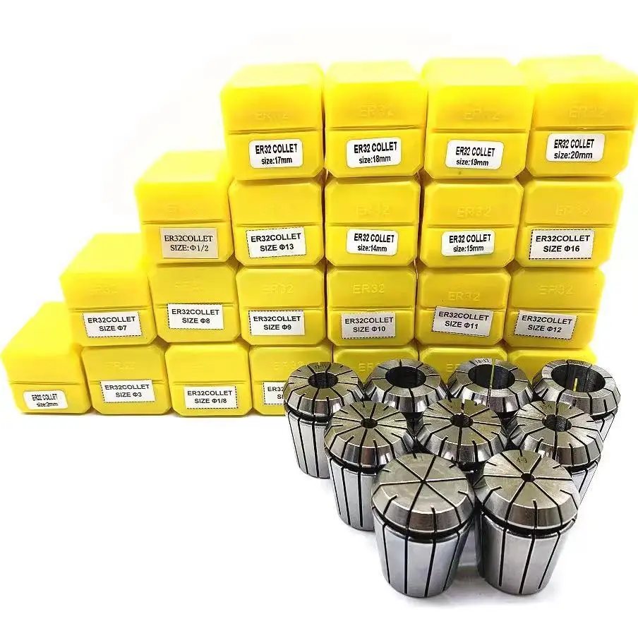 Spring collet chuck ER11 ER16 ER20 ER25 ER32 Set engraving machine lathe