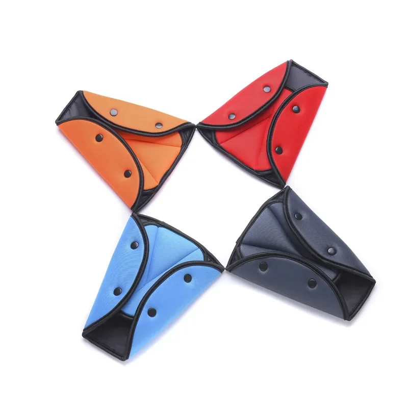 Seat Belt Covers Seat Belt Protection Seat Belt Protector Car Seat Belt Accessory Safety Belt Shoulder Guard Car Safety Belt Cover Sturdy Adjustable Triangle Pad Clips Baby Child Protection
