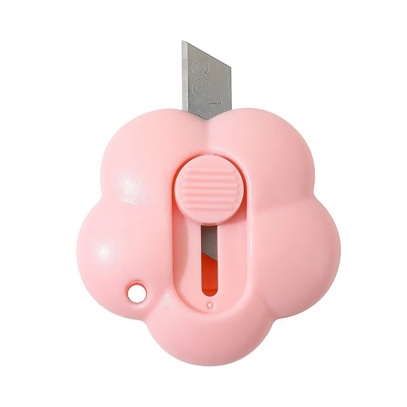 Utility Knife Lovely Flowers Portable Utility Knife Paper Cutter Cutting Paper Razor Blade Letter Envelope Opener Knife Office Stationery