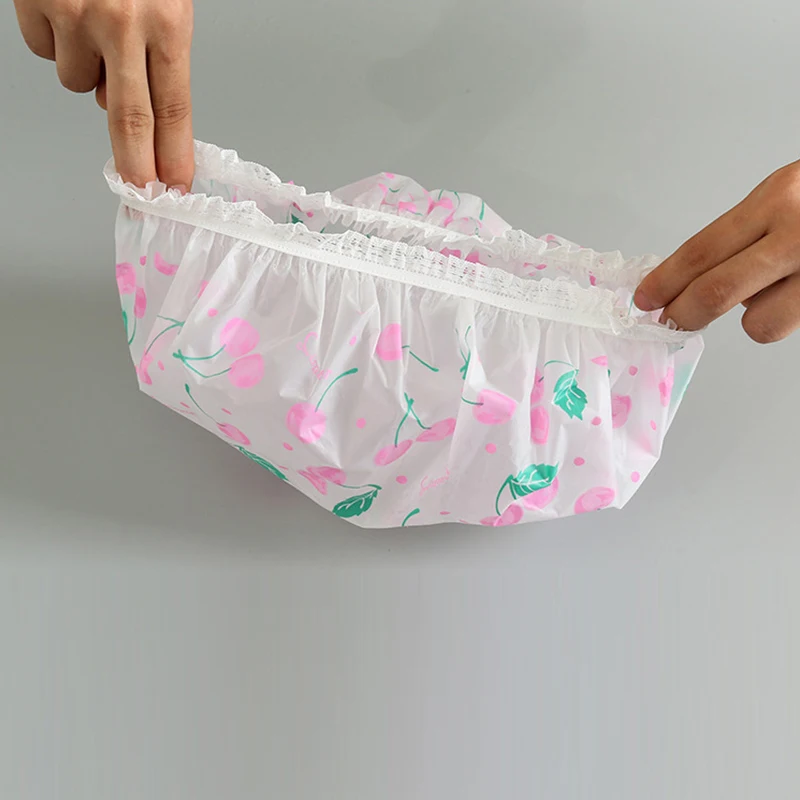 Cuffia da doccia impermeabile da 27.5cm addensare cappello da bagno da donna adorabile colore cuffia da bagno elastica prodotti per la doccia accessori per il bagno