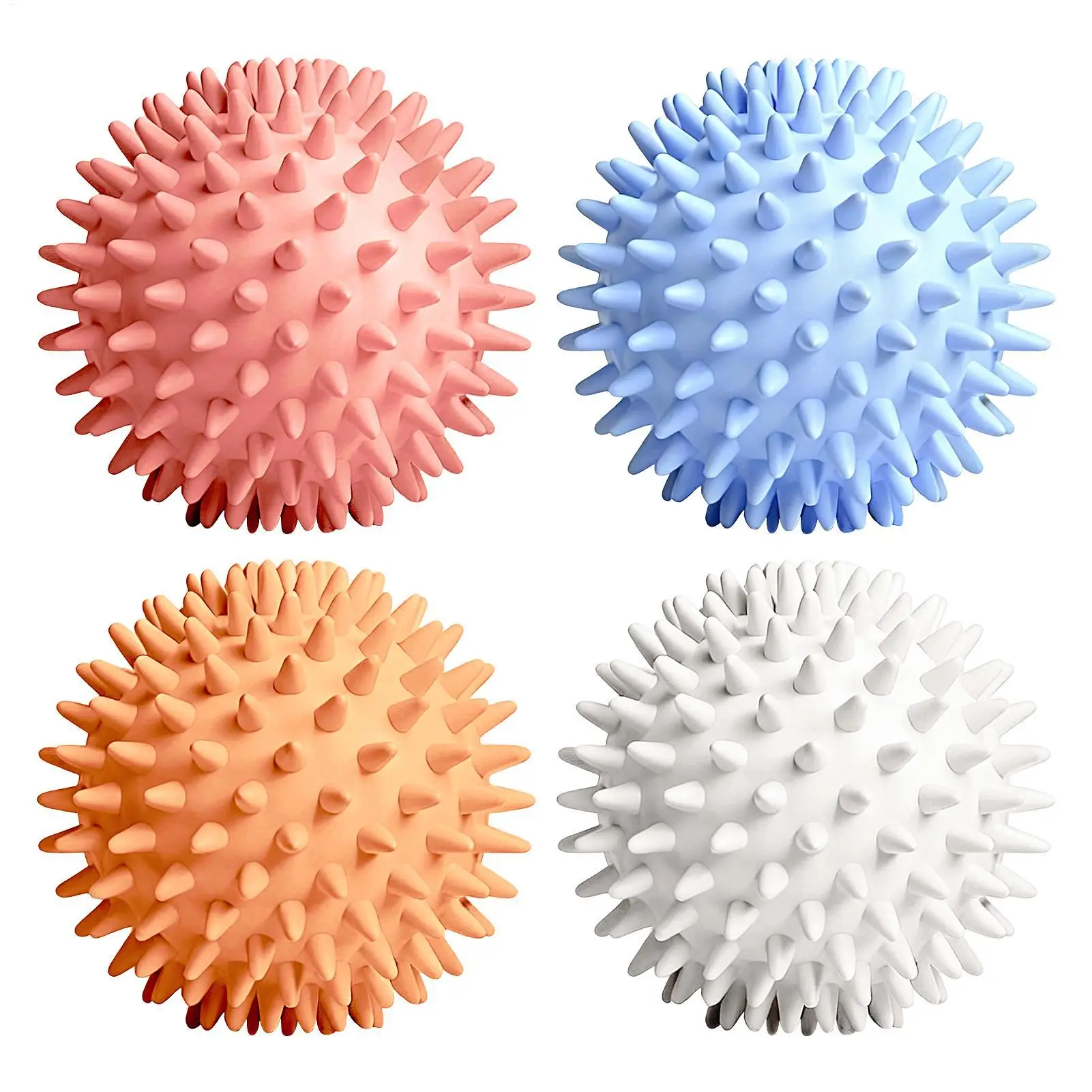 NEW 1pc Foot massage ball with spikes yoga Sports Fitness Muscle Relaxation massage ball plantar fasciitis therapy ball