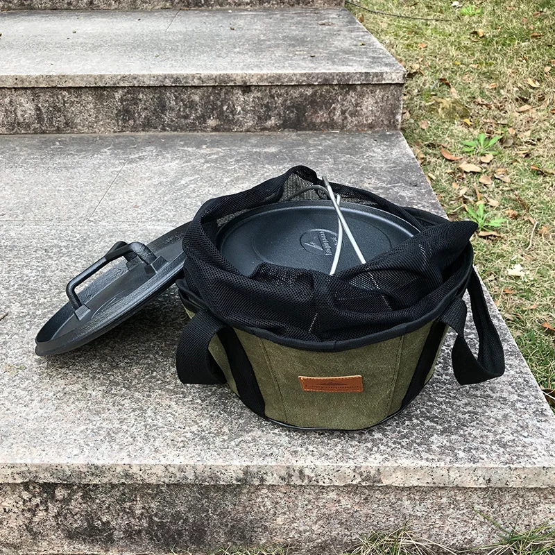 CAMPINGMOON Outdoor Camping Barbecue Cookware Storage Bag