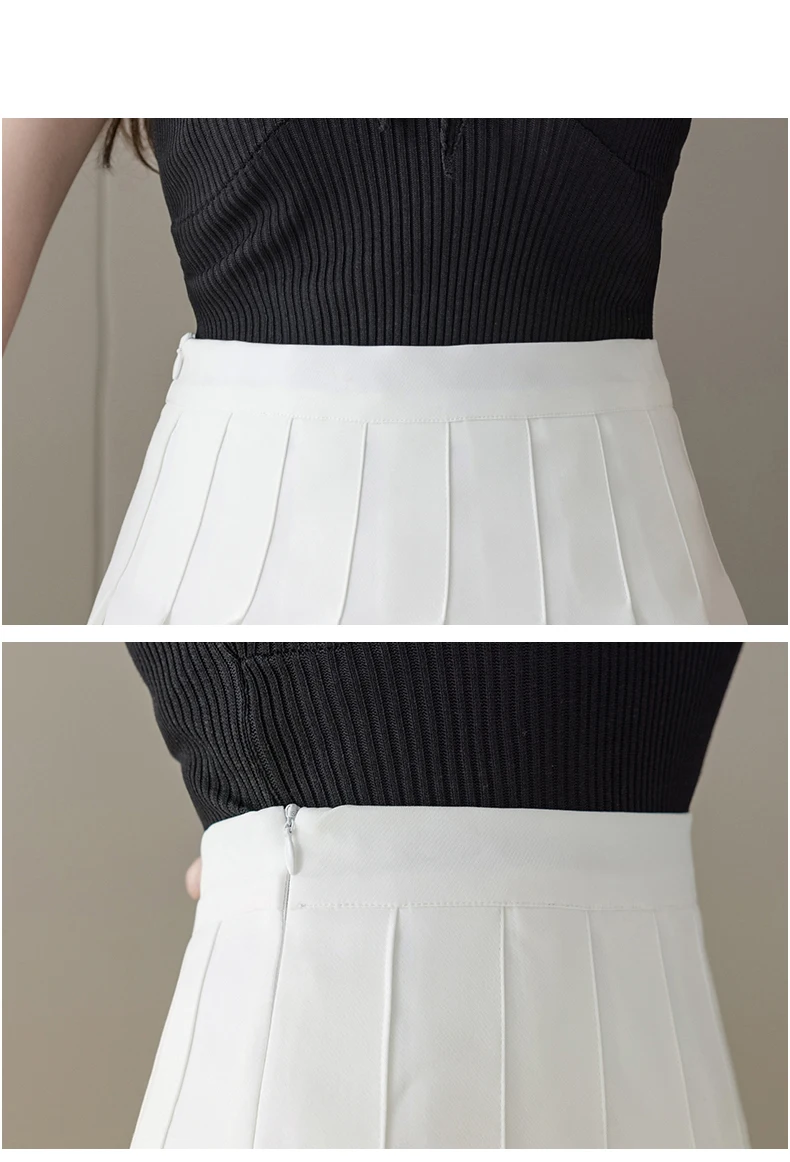 hoop skirt Pleated Skirt Japanese School Uniform Women Clothing Summer Short Skirts High Waist Female Mini Skirts Preppy Style Faldas Mujer tweed skirt