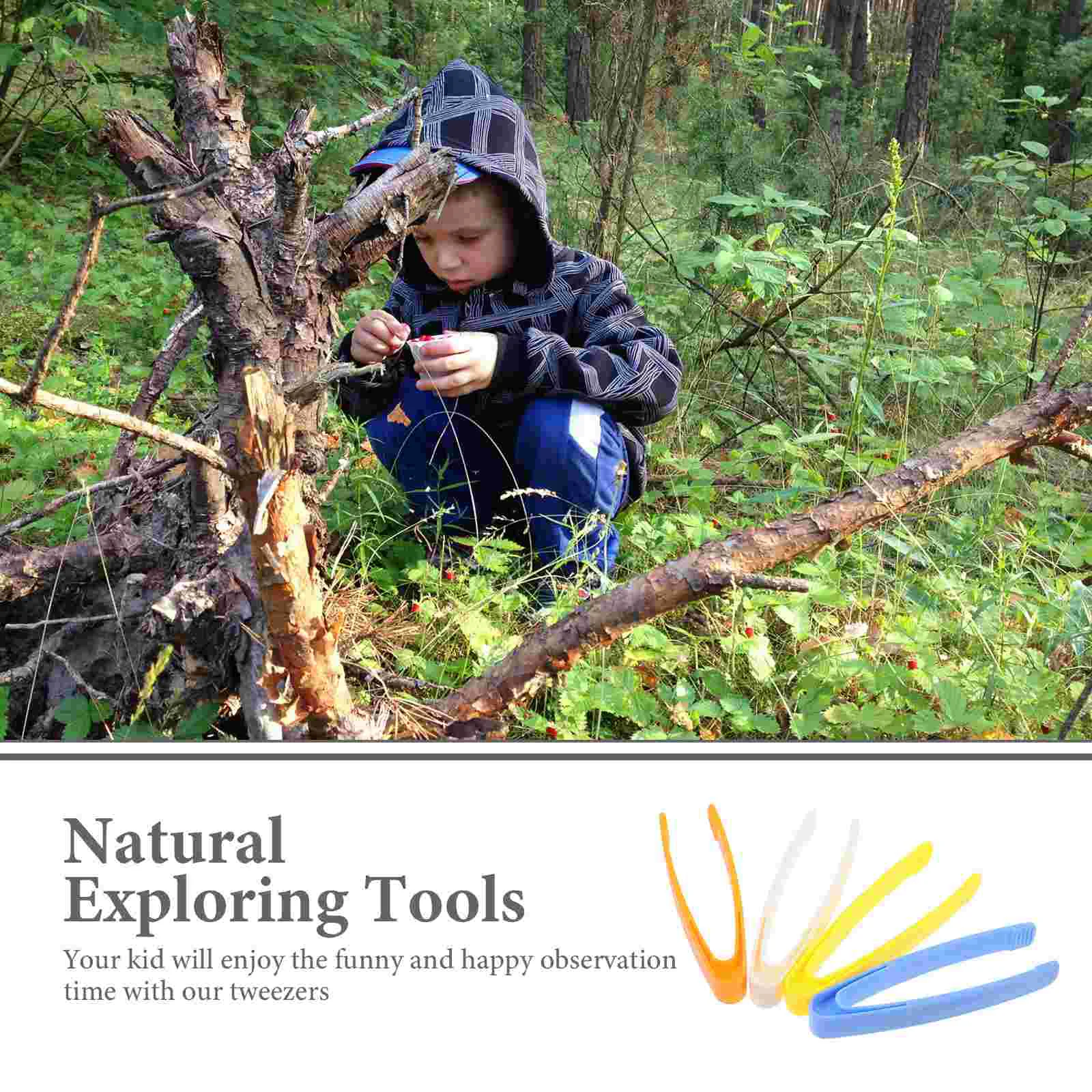 20 Pcs Outdoor Kids Toyss For Toddler Counting Training Toys Kids Beads Tweezers Children Toddlers School Experiments Clips For 6