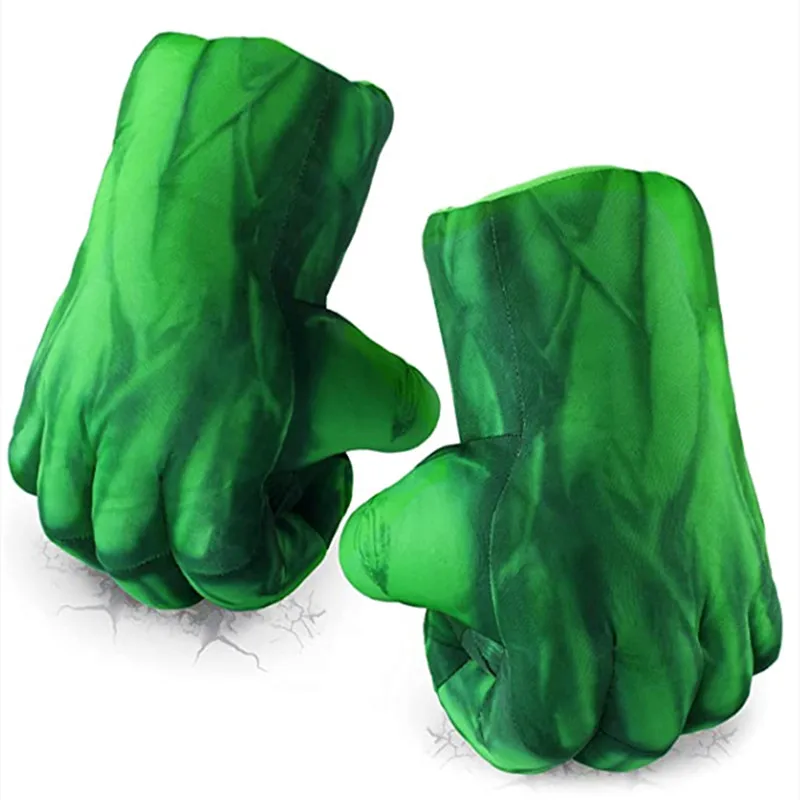 Boy Superhero Costume Boxing Gloves Toys Fists Superheros Soft Plush Toys Cosplay Boy Girl Christmas Halloween Gifts