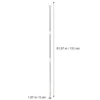 Adjustable Splicable Clothes Rod Extendable Aluminum Pole Clothing Hanger Wardrobe Rack Drying Racks Home Storage ganization 4