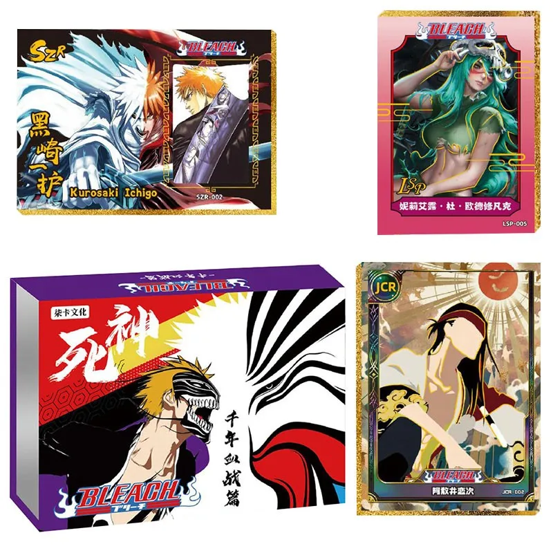 

2023 New Original Anime Characters Bleach Card TCG Card Games Card Cosplay Board Game Collection Cards Toys Gift