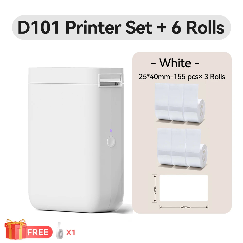D101 25x40-6Rolls