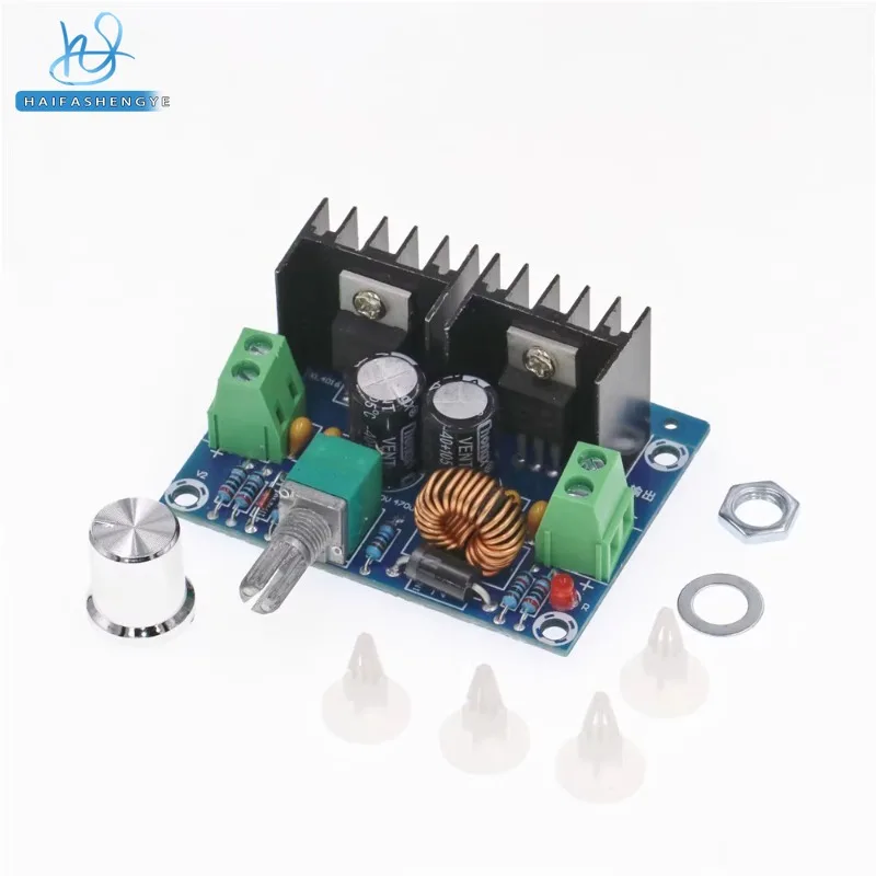 XH-M401 DC-DC 스텝다운 모듈 XL4016E1 고전력 DC 전압 조정기 보드, 전압 조정기 포함 최대 8A