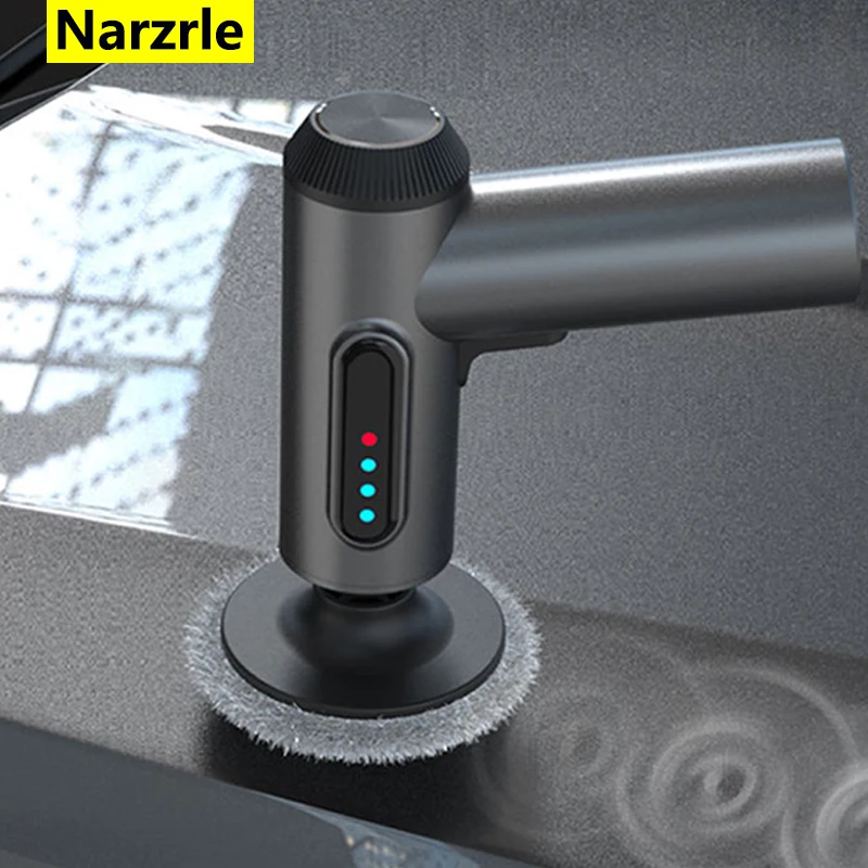Electric Automotive Polisher Machine Speed Adjustable Car Polishing Waxing Grinding Machine Power Tool Car Polishing car polisher