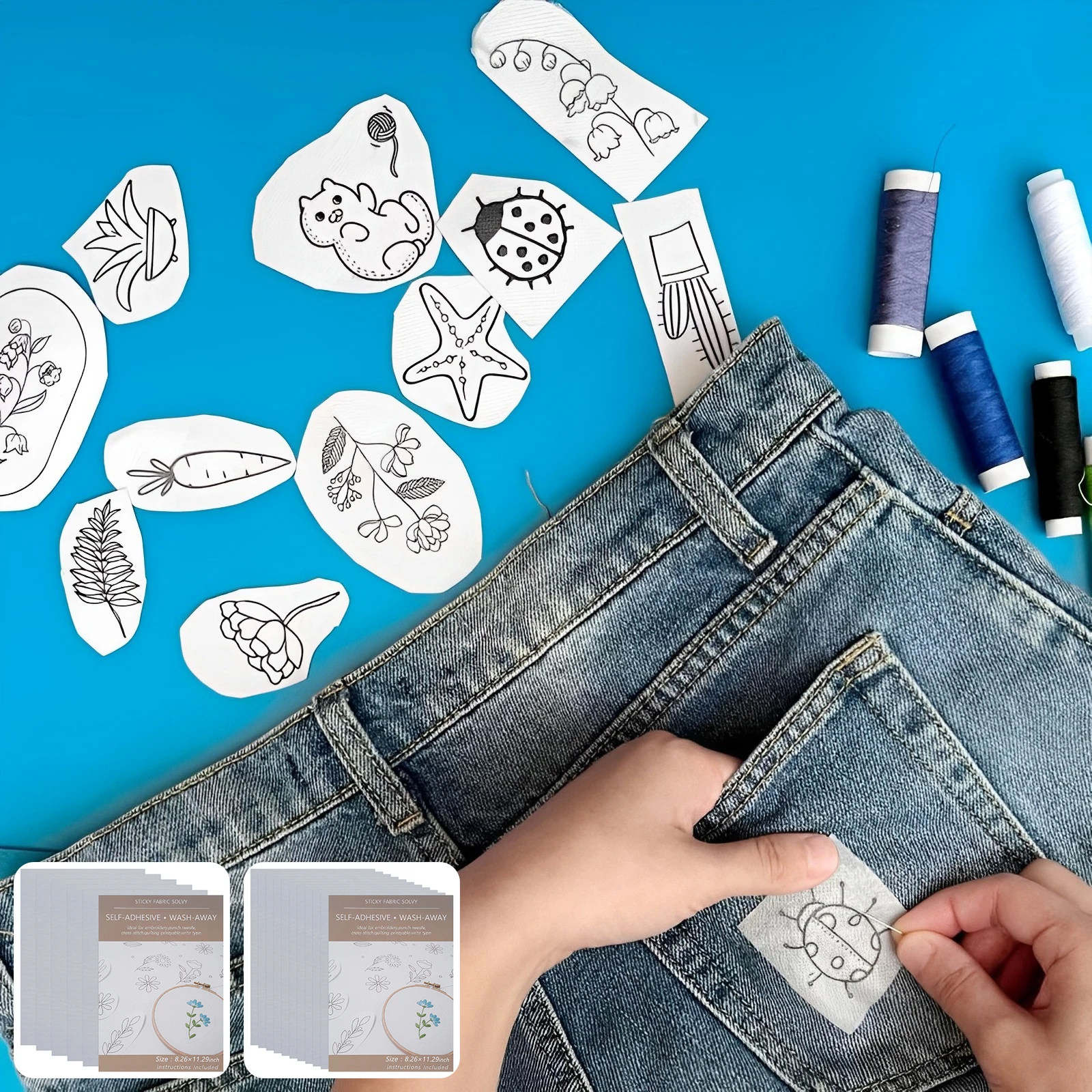Water Soluble Stabilizer Sheets 2