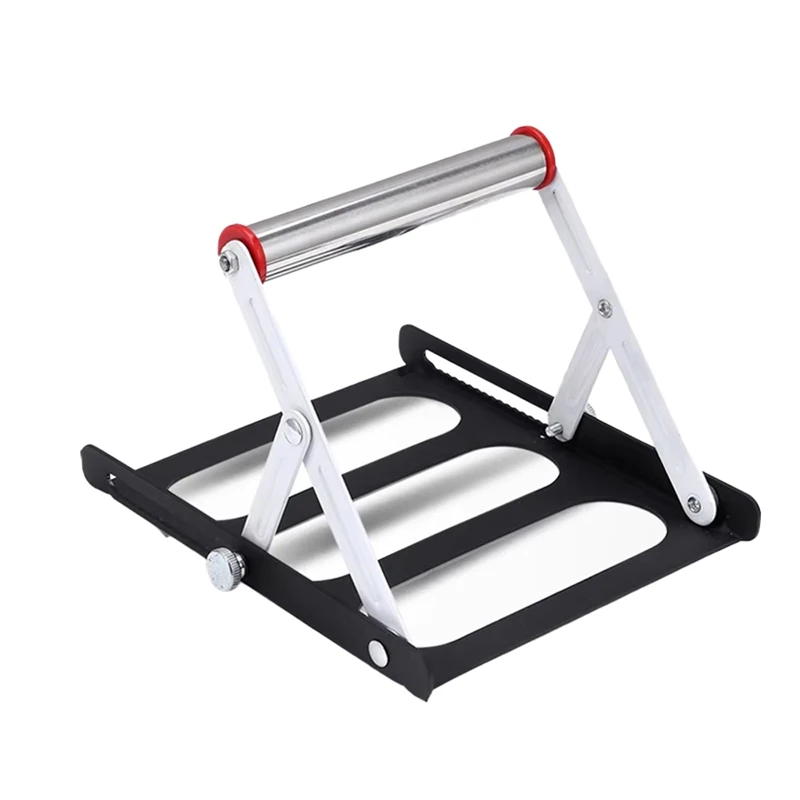 Top Deals Multifunctional Cutting Machine Material Rack 55-135Mm Height Adjustable Tripod Auxiliary Support Bracket Foldable Fra