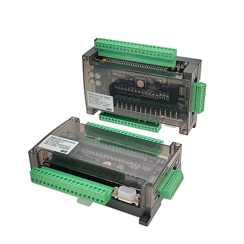 do relé, FX3U, 30MR, 32MT, PLC, 38400bps, RS232, RS485, 6AD, 2DA