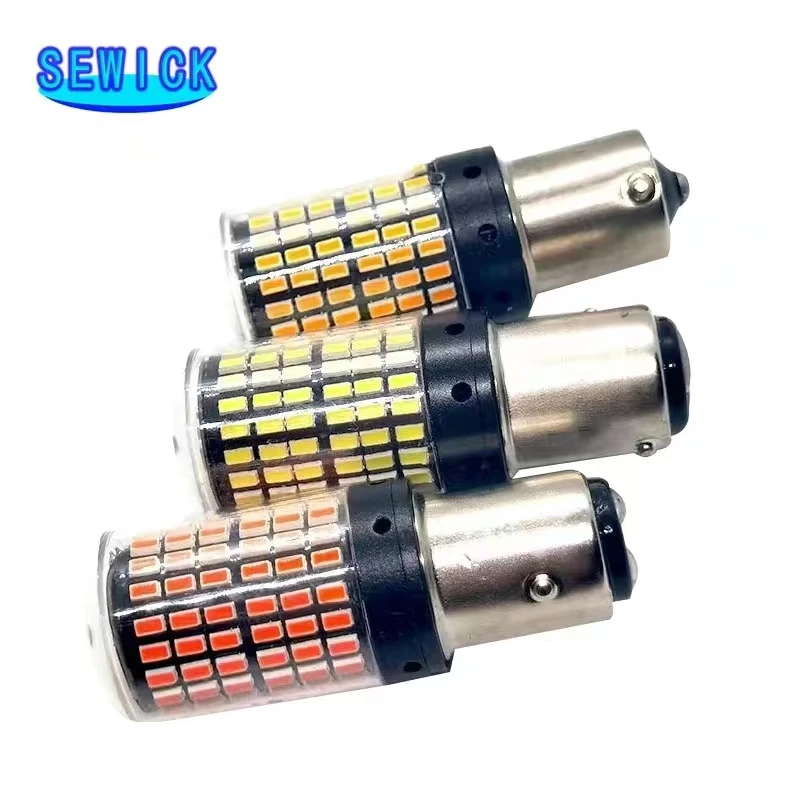 50pcs 3014 144smd CanBus S25 1156 BA15S P21W LED BAY15D PY21W  T20 LED 7440 W21W W21/5W  õ  