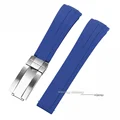 Blue-steel buckle