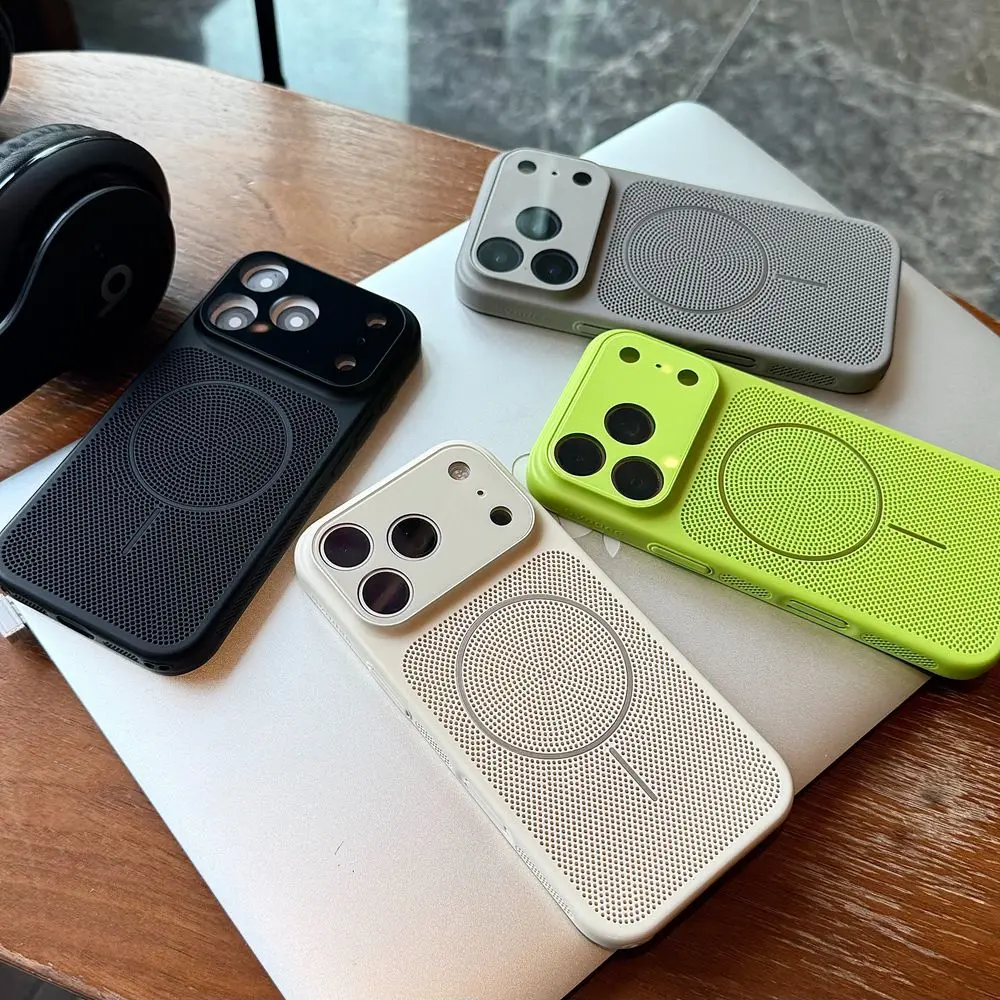 Enhanced Cooling Phone Case with Heat Dissipation & Breathable Design
